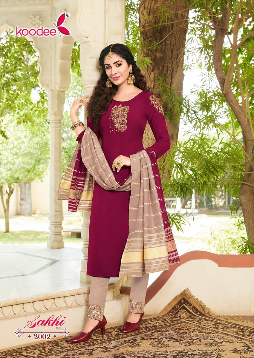 Sakhi 2 By Koodee Readymade Salwar Suit Catalog